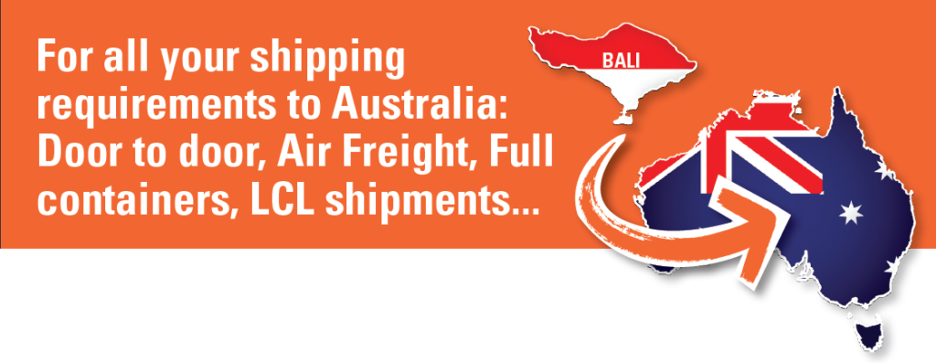 Bali Cargo Shipping to Australia
