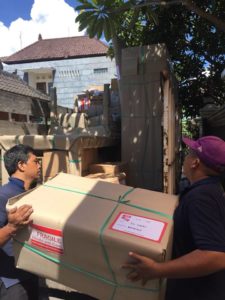 Transport household goods to Bali Warehouse