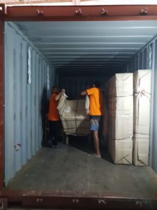 Stuffing container Bali for Mandurah