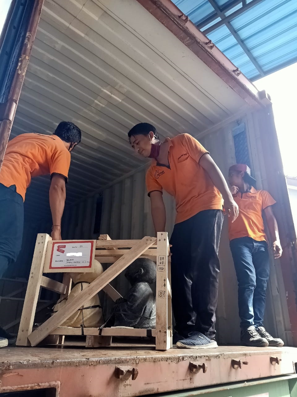 Bali shipping Container heading to Adelaide