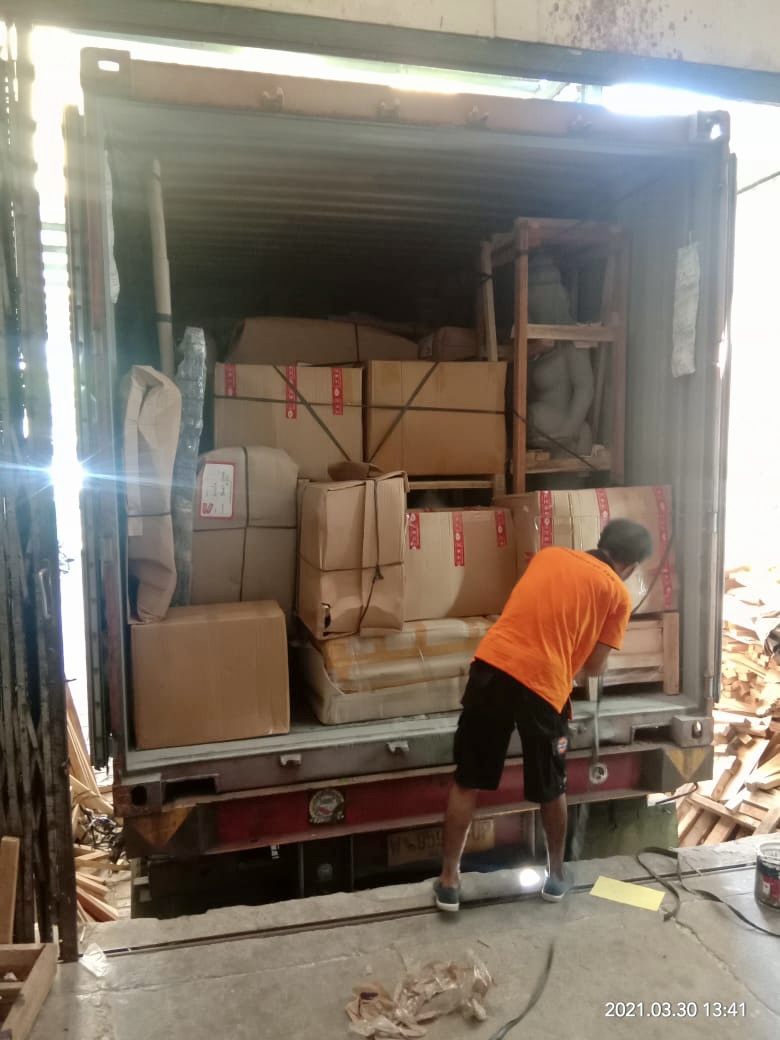 consolidation container Bali to Perth