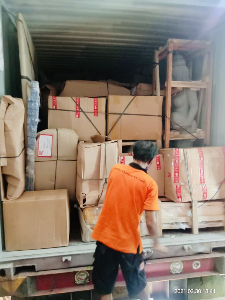 consolidation container Bali to Perth