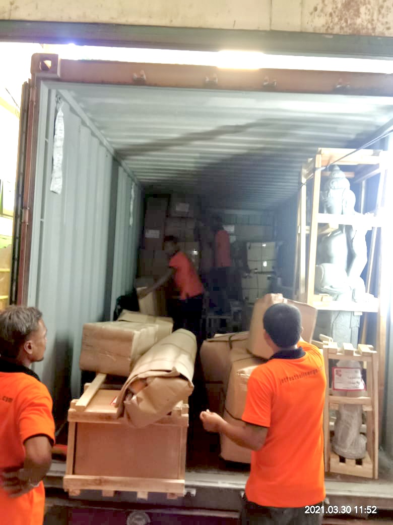 consolidation container Bali to Perth