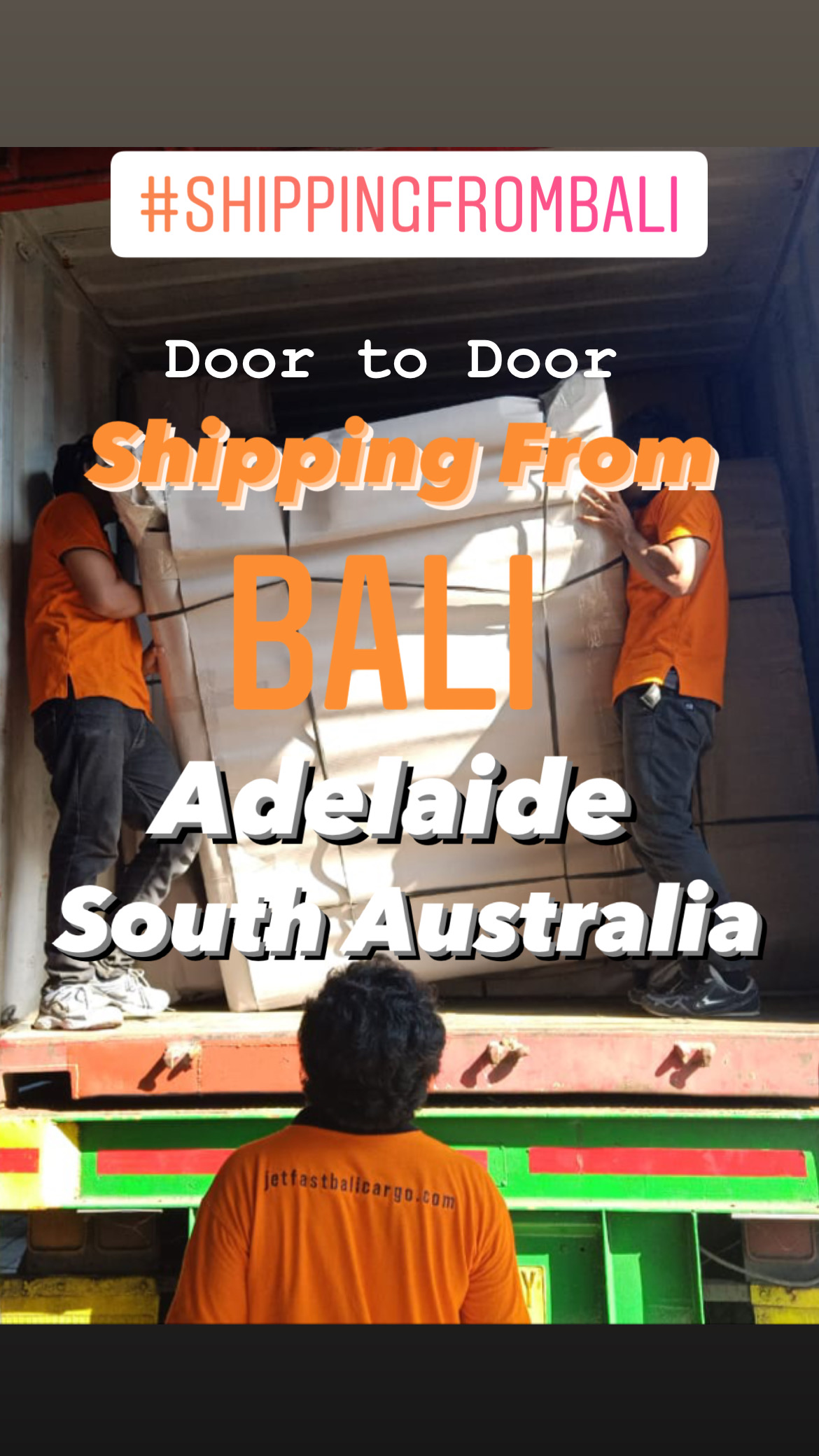 Bali Products to Adelaide