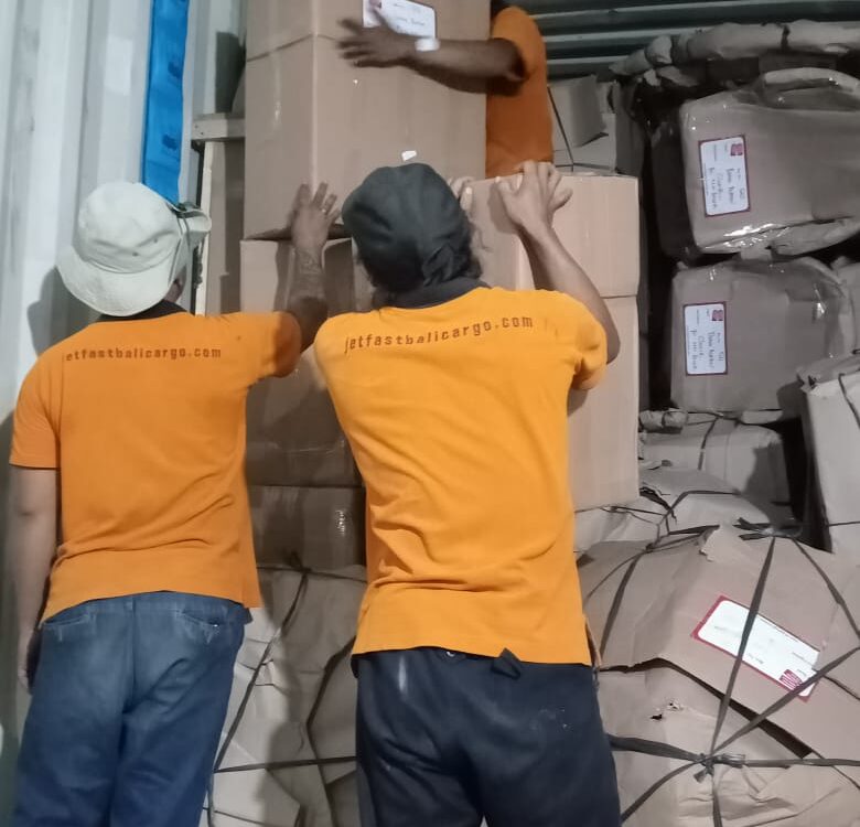 Bali to Alice Springs container shipping