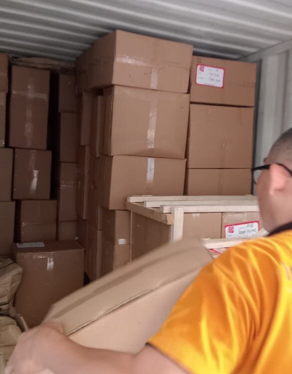 Bali to Brisbane container shipment